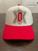 XXO 5 Panel - Natural/Red