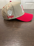 XXO 5 Panel - Oatmeal/Red