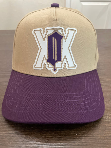 XXO 5 Panel - Oatmeal/Purple