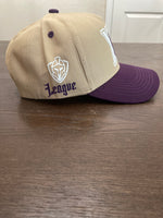 XXO 5 Panel - Oatmeal/Purple